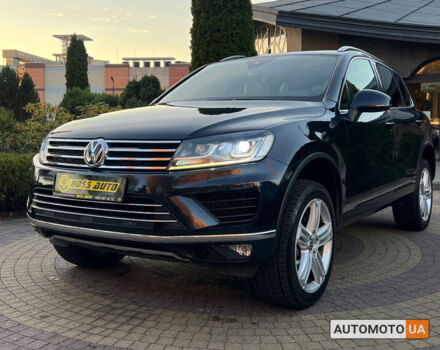 Синий Фольксваген Туарег, объемом двигателя 3 л и пробегом 171 тыс. км за 27990 $, фото 2 на Automoto.ua
