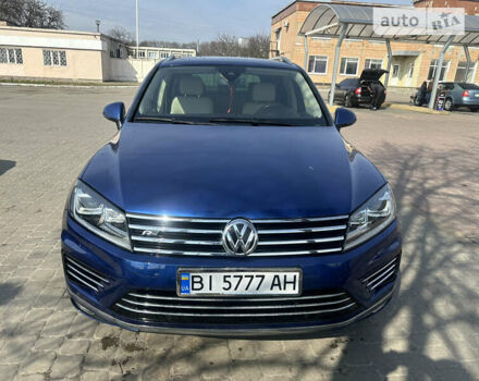 Синий Фольксваген Туарег, объемом двигателя 3.6 л и пробегом 117 тыс. км за 25700 $, фото 4 на Automoto.ua