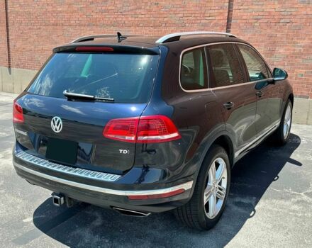 Синий Фольксваген Туарег, объемом двигателя 3 л и пробегом 79 тыс. км за 5100 $, фото 3 на Automoto.ua