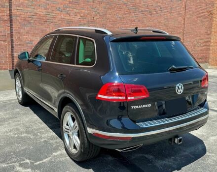 Синий Фольксваген Туарег, объемом двигателя 3 л и пробегом 79 тыс. км за 5100 $, фото 4 на Automoto.ua