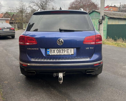 Синий Фольксваген Туарег, объемом двигателя 2.97 л и пробегом 190 тыс. км за 24800 $, фото 5 на Automoto.ua