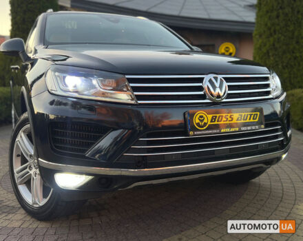 Синий Фольксваген Туарег, объемом двигателя 3 л и пробегом 171 тыс. км за 27990 $, фото 10 на Automoto.ua