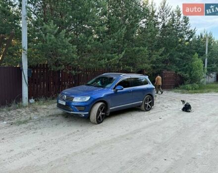 Синий Фольксваген Туарег, объемом двигателя 2.97 л и пробегом 193 тыс. км за 22000 $, фото 10 на Automoto.ua