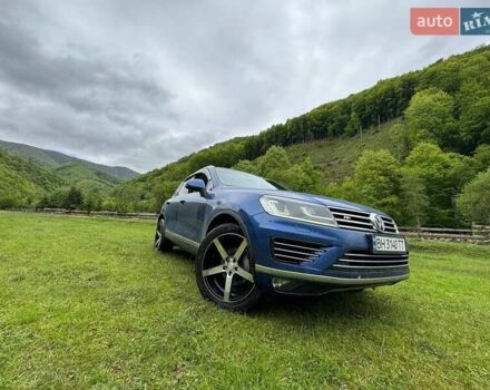 Синий Фольксваген Туарег, объемом двигателя 2.97 л и пробегом 193 тыс. км за 22000 $, фото 14 на Automoto.ua