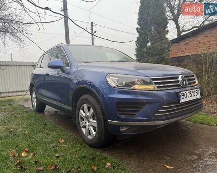 Синий Фольксваген Туарег, объемом двигателя 2.97 л и пробегом 136 тыс. км за 29300 $, фото 6 на Automoto.ua