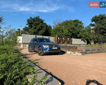Синий Фольксваген Туарег, объемом двигателя 2.97 л и пробегом 193 тыс. км за 22000 $, фото 13 на Automoto.ua
