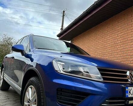 Синий Фольксваген Туарег, объемом двигателя 3 л и пробегом 199 тыс. км за 25500 $, фото 5 на Automoto.ua