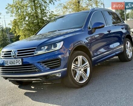 Синій Фольксваген Туарег, об'ємом двигуна 3 л та пробігом 160 тис. км за 29999 $, фото 1 на Automoto.ua