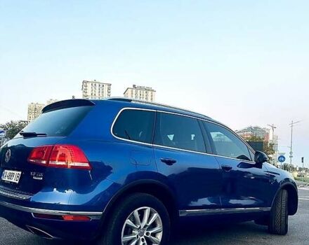 Синий Фольксваген Туарег, объемом двигателя 3 л и пробегом 199 тыс. км за 25500 $, фото 4 на Automoto.ua