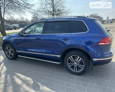 Синий Фольксваген Туарег, объемом двигателя 3.6 л и пробегом 117 тыс. км за 25700 $, фото 3 на Automoto.ua
