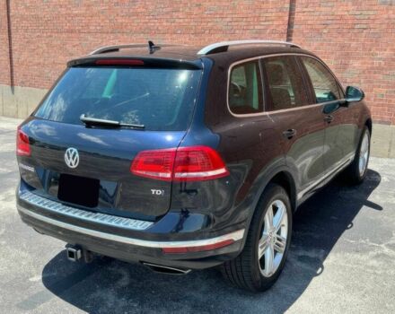 Синий Фольксваген Туарег, объемом двигателя 3 л и пробегом 71 тыс. км за 14100 $, фото 4 на Automoto.ua