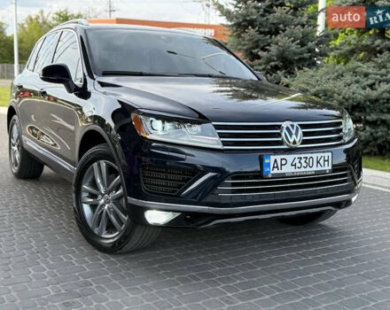 Синий Фольксваген Туарег, объемом двигателя 2.97 л и пробегом 210 тыс. км за 22200 $, фото 1 на Automoto.ua