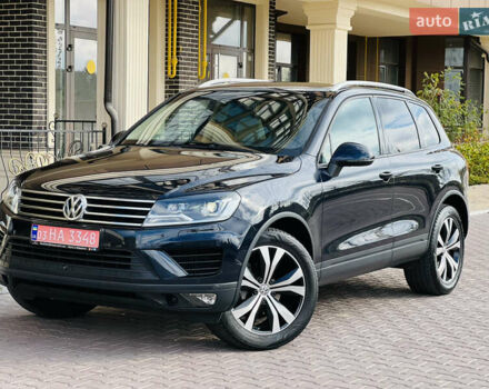 Синий Фольксваген Туарег, объемом двигателя 3 л и пробегом 182 тыс. км за 24900 $, фото 7 на Automoto.ua