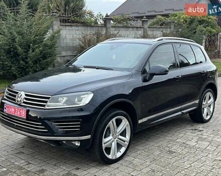 Фольксваген Туарег 2016 в Ровно на Automoto.ua Синий Фольксваген Туарег, объемом двигателя 3 л и пробегом 274 тыс. км за 25900 $, фото 11 на Automoto.ua