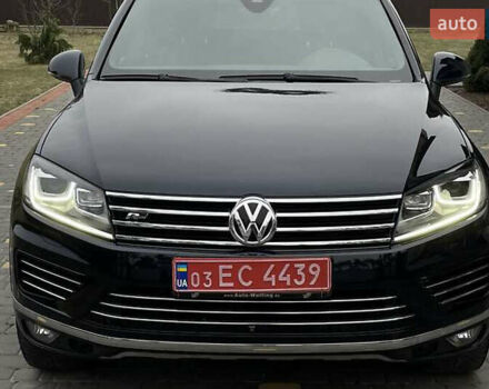 Синий Фольксваген Туарег, объемом двигателя 2.97 л и пробегом 106 тыс. км за 24700 $, фото 3 на Automoto.ua