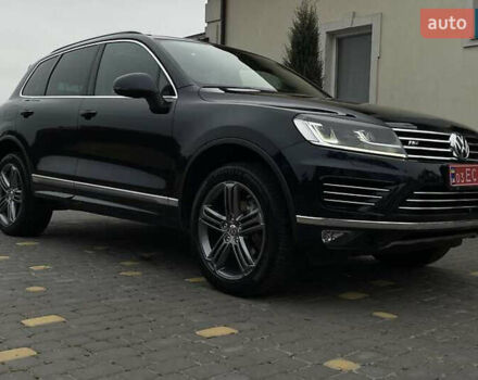 Синий Фольксваген Туарег, объемом двигателя 2.97 л и пробегом 106 тыс. км за 24700 $, фото 1 на Automoto.ua