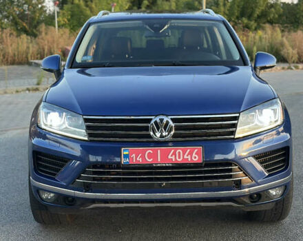 Синій Фольксваген Туарег, об'ємом двигуна 3 л та пробігом 151 тис. км за 24900 $, фото 1 на Automoto.ua