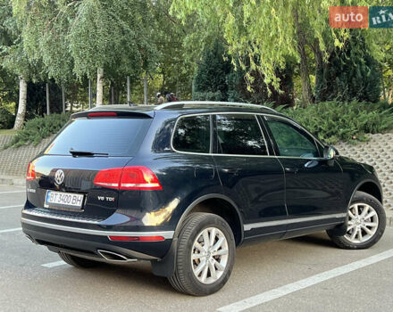 Синий Фольксваген Туарег, объемом двигателя 3 л и пробегом 102 тыс. км за 35900 $, фото 14 на Automoto.ua