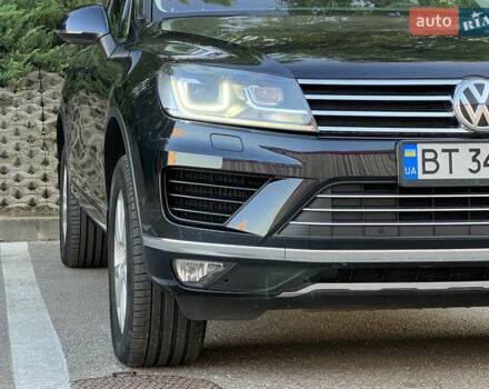 Синий Фольксваген Туарег, объемом двигателя 3 л и пробегом 102 тыс. км за 35900 $, фото 5 на Automoto.ua