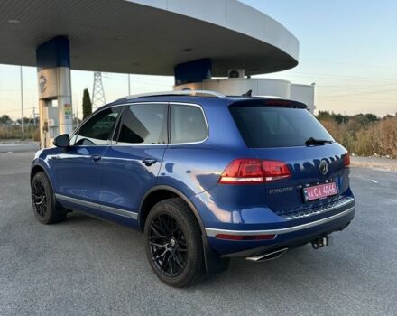 Синий Фольксваген Туарег, объемом двигателя 3 л и пробегом 151 тыс. км за 24999 $, фото 2 на Automoto.ua
