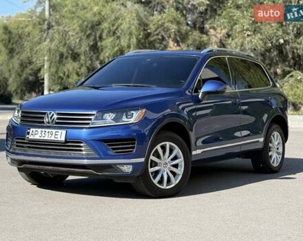 Синий Фольксваген Туарег, объемом двигателя 3.6 л и пробегом 123 тыс. км за 18999 $, фото 1 на Automoto.ua