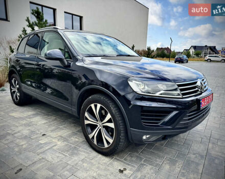 Синий Фольксваген Туарег, объемом двигателя 3 л и пробегом 182 тыс. км за 24900 $, фото 6 на Automoto.ua