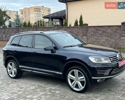 Фольксваген Туарег 2016 в Ровно на Automoto.ua Синий Фольксваген Туарег, объемом двигателя 3 л и пробегом 274 тыс. км за 25900 $, фото 15 на Automoto.ua