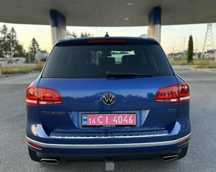 Синій Фольксваген Туарег, об'ємом двигуна 3 л та пробігом 151 тис. км за 24900 $, фото 5 на Automoto.ua