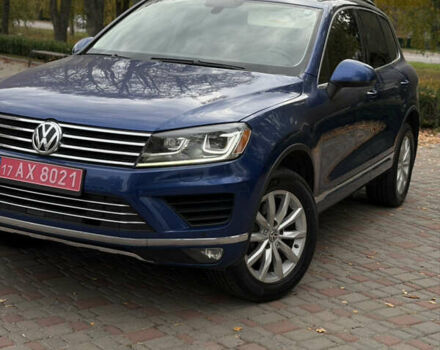 Синий Фольксваген Туарег, объемом двигателя 3.6 л и пробегом 50 тыс. км за 19900 $, фото 6 на Automoto.ua