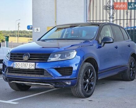 Синій Фольксваген Туарег, об'ємом двигуна 3 л та пробігом 199 тис. км за 27999 $, фото 3 на Automoto.ua