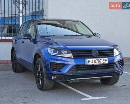 Синій Фольксваген Туарег, об'ємом двигуна 3 л та пробігом 199 тис. км за 27999 $, фото 1 на Automoto.ua
