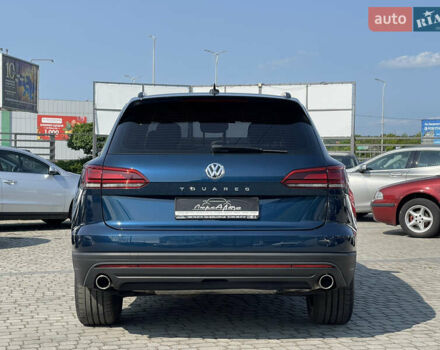 Синий Фольксваген Туарег, объемом двигателя 2.97 л и пробегом 89 тыс. км за 39900 $, фото 5 на Automoto.ua
