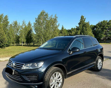 Синий Фольксваген Туарег, объемом двигателя 2.97 л и пробегом 245 тыс. км за 26000 $, фото 1 на Automoto.ua