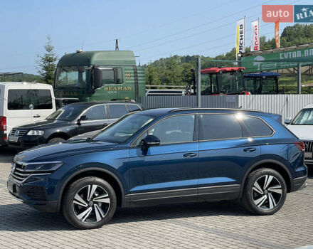 Синий Фольксваген Туарег, объемом двигателя 2.97 л и пробегом 89 тыс. км за 39900 $, фото 2 на Automoto.ua
