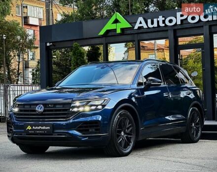 Синій Фольксваген Туарег, об'ємом двигуна 2.97 л та пробігом 125 тис. км за 59000 $, фото 1 на Automoto.ua