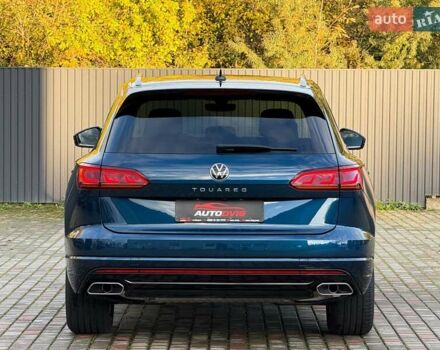 Синий Фольксваген Туарег, объемом двигателя 3 л и пробегом 51 тыс. км за 59999 $, фото 4 на Automoto.ua