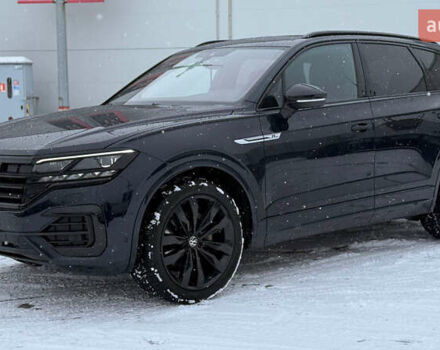 Синий Фольксваген Туарег, объемом двигателя 2.97 л и пробегом 163 тыс. км за 55000 $, фото 3 на Automoto.ua