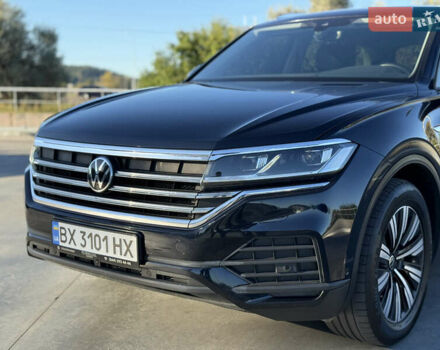 Синий Фольксваген Туарег, объемом двигателя 3 л и пробегом 124 тыс. км за 46500 $, фото 4 на Automoto.ua