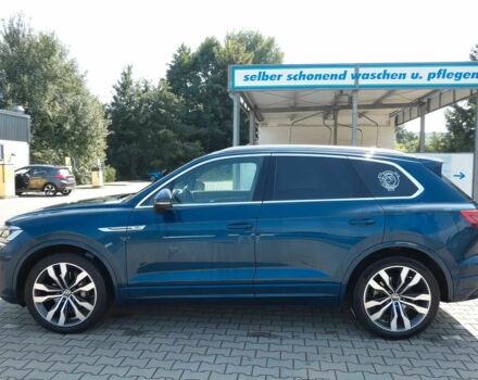 Синий Фольксваген Туарег, объемом двигателя 3 л и пробегом 12 тыс. км за 42500 $, фото 3 на Automoto.ua