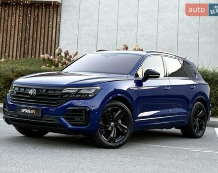 Синий Фольксваген Туарег, объемом двигателя 3 л и пробегом 79 тыс. км за 62500 $, фото 3 на Automoto.ua
