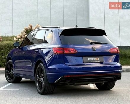 Синий Фольксваген Туарег, объемом двигателя 3 л и пробегом 79 тыс. км за 62500 $, фото 8 на Automoto.ua