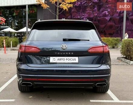 Синий Фольксваген Туарег, объемом двигателя 3 л и пробегом 61 тыс. км за 67990 $, фото 5 на Automoto.ua
