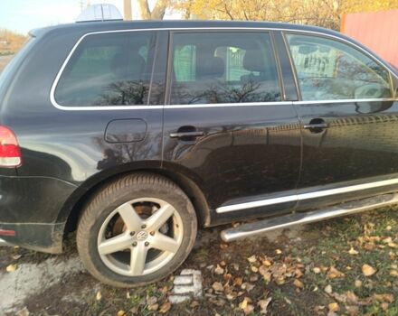 Синий Фольксваген Туарег, объемом двигателя 5 л и пробегом 210 тыс. км за 3783 $, фото 1 на Automoto.ua