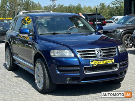 Фольксваген Туарег 2005 в Черновцах на Automoto.ua Синий Фольксваген Туарег, объемом двигателя 5 л и пробегом 227 тыс. км за 11200 $, фото 1 на Automoto.ua