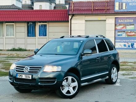 Синій Фольксваген Туарег, об'ємом двигуна 2.5 л та пробігом 200 тис. км за 4400 $, фото 1 на Automoto.ua