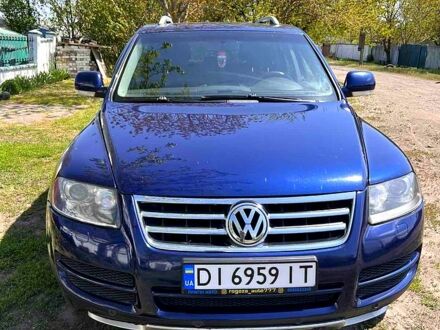 Фольксваген Туарег 2006 в Чугуеве на Automoto.ua Синий Фольксваген Туарег, объемом двигателя 3 л и пробегом 321 тыс. км за 9000 $, фото 1 на Automoto.ua