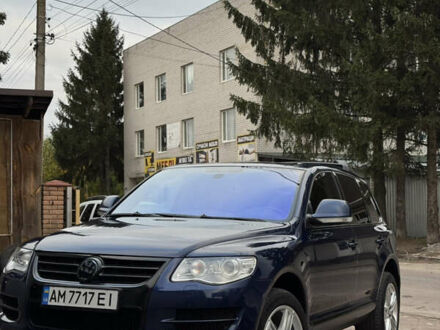 Синій Фольксваген Туарег, об'ємом двигуна 3 л та пробігом 286 тис. км за 14200 $, фото 1 на Automoto.ua