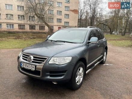Фольксваген Туарег 2008 в Чернигове на Automoto.ua Синий Фольксваген Туарег, объемом двигателя 2.5 л и пробегом 211 тыс. км за 10500 $, фото 1 на Automoto.ua