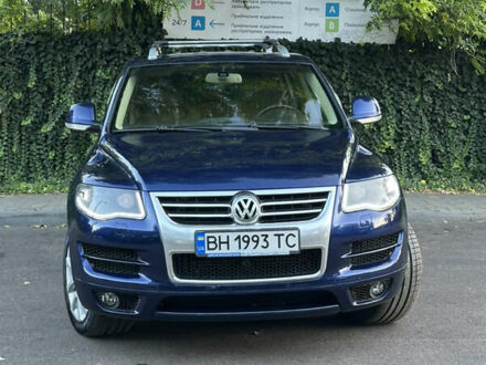 Фольксваген Туарег 2009 в Одессе на Automoto.ua Синий Фольксваген Туарег, объемом двигателя 3 л и пробегом 306 тыс. км за 12500 $, фото 1 на Automoto.ua