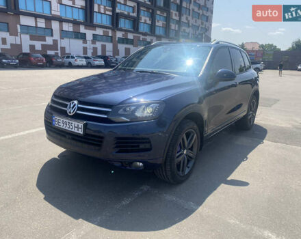 Синий Фольксваген Туарег, объемом двигателя 2.97 л и пробегом 249 тыс. км за 17300 $, фото 1 на Automoto.ua